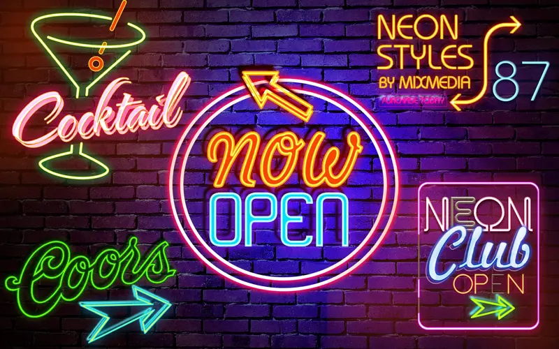 Neon Sign Board